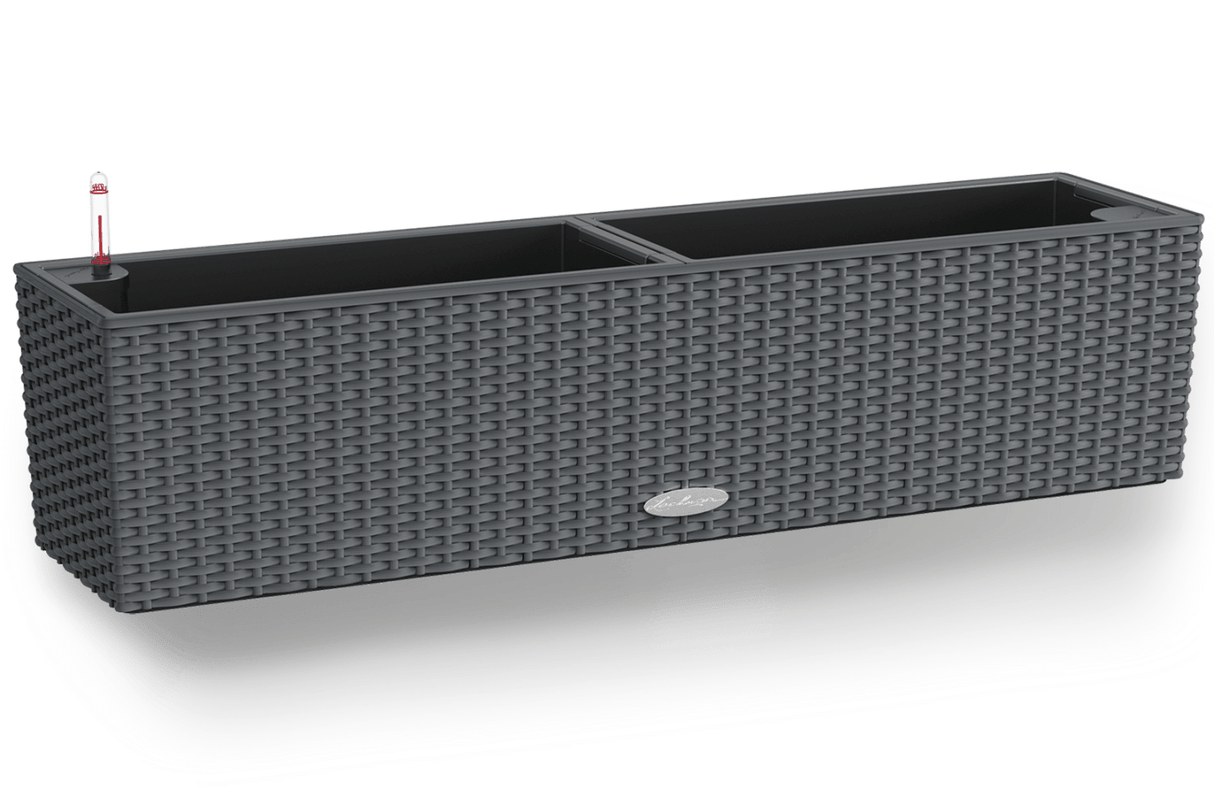 Cottage balcony flower box with self watering system 80 cm