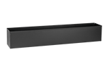 Liva black balcony flower box 60 / 80 / 100 cm