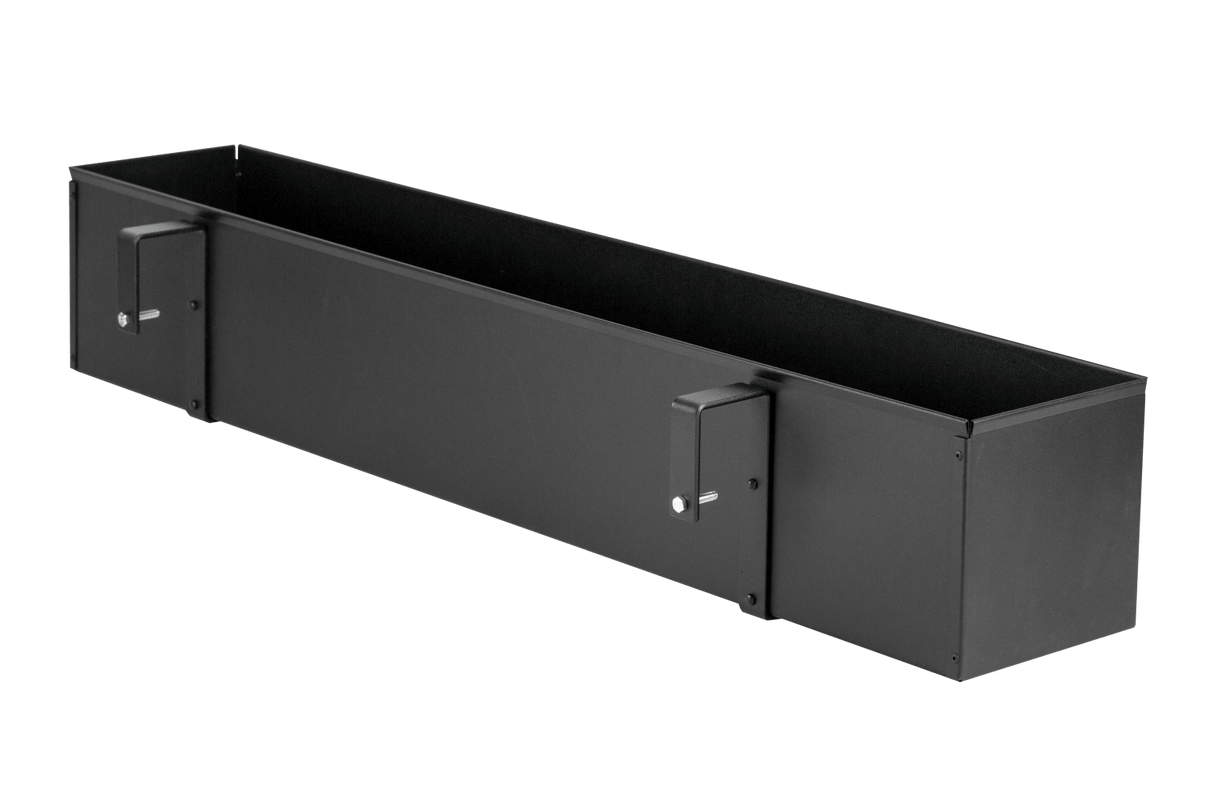 Liva black balcony flower box 60 / 80 / 100 cm