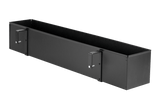 Liva black balcony flower box 60 / 80 / 100 cm