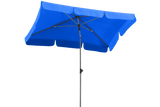 Locarno solid color parasol with tilt 180 x 120 cm