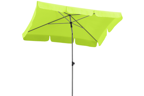 Locarno solid color parasol with tilt 180 x 120 cm
