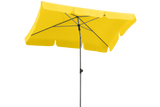 Locarno solid color parasol with tilt 180 x 120 cm