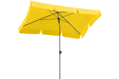 Locarno solid color parasol with tilt 180 x 120 cm
