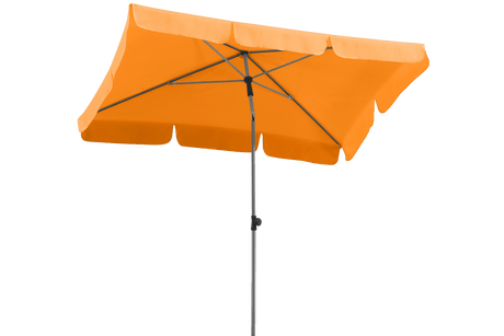 Locarno solid color parasol with tilt 180 x 120 cm