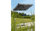 Locarno solid color parasol with tilt 180 x 120 cm