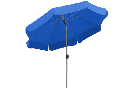 Locarno solid color parasol with tilt Ø150 cm