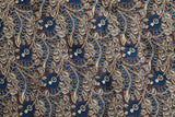 Patterned blue mattress 60 x 100 cm