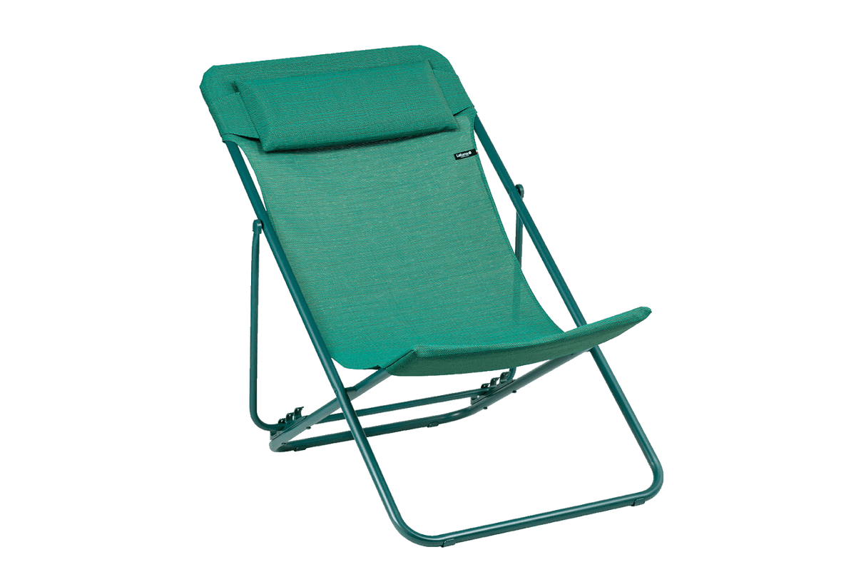 Maxi Transat Plus sun lounger with headrest