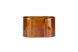 Ovalina copper plant box for wall grid 30 x 17 cm