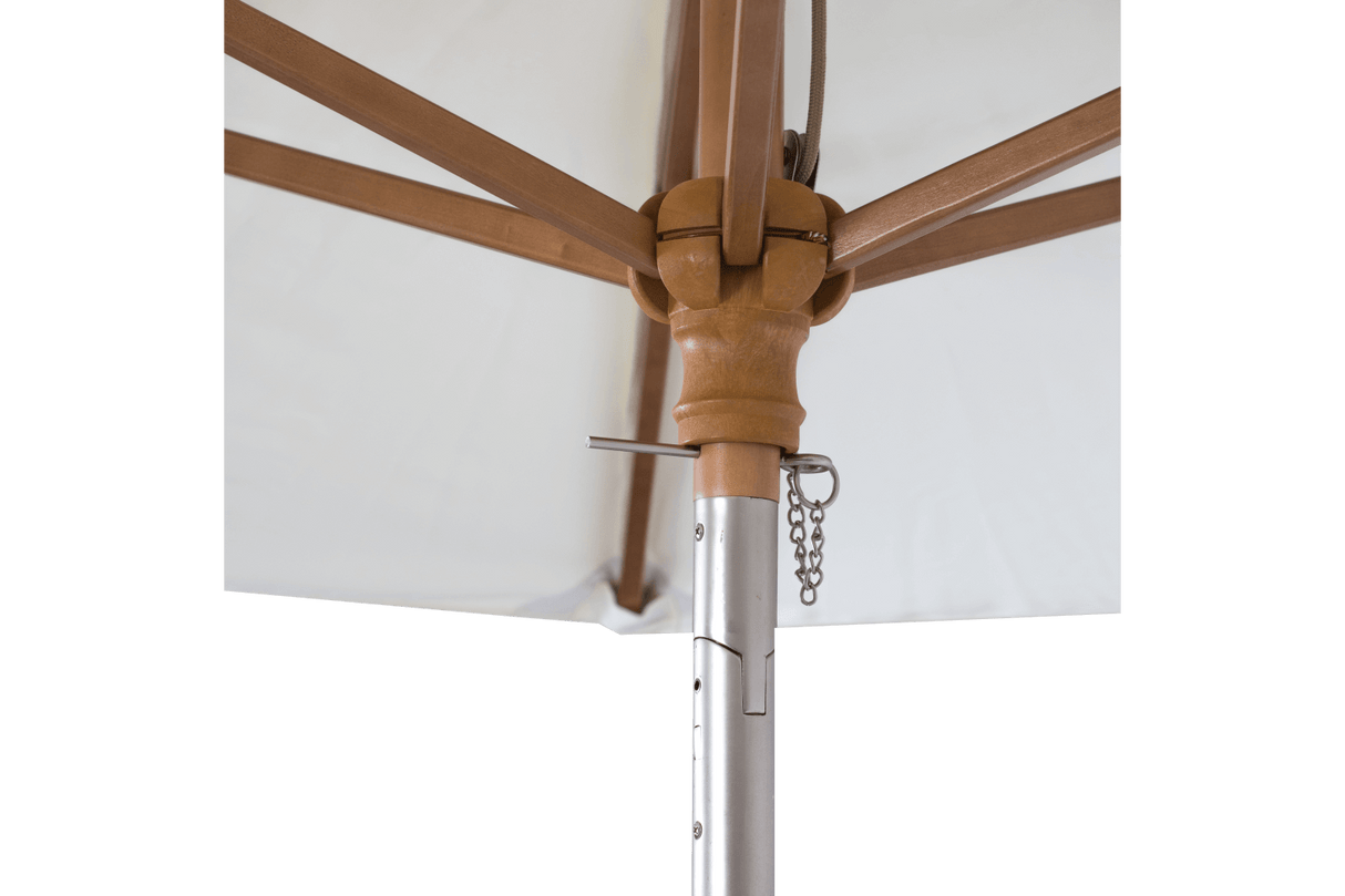 Parilla solid color parasol with tilt Ø160 cm