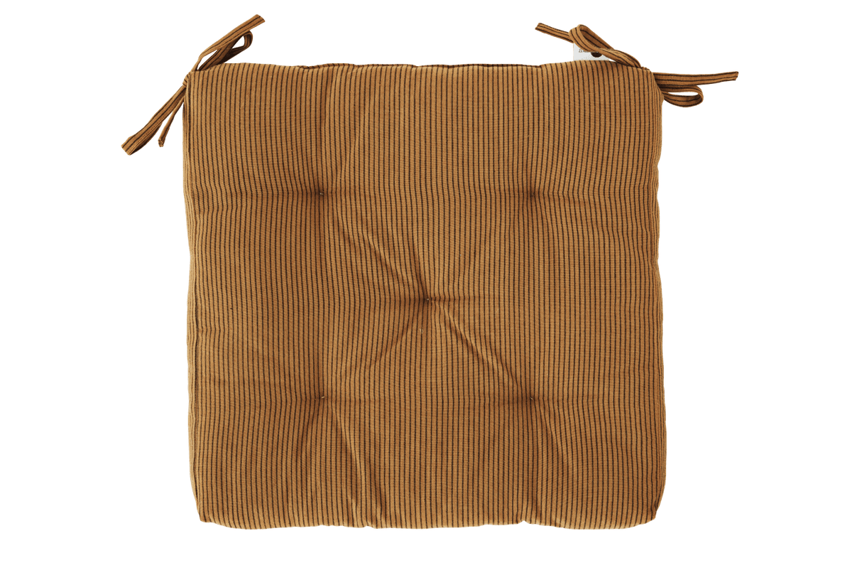Pinstripe seat cushion 45 x 45 cm