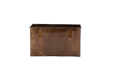 Rebekka copper plant box for wall grid 30 x 19 cm