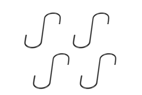 S  matt black hook for grid