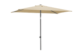 Sevilla solid color parasol with adjustable height 240 x 140 cm