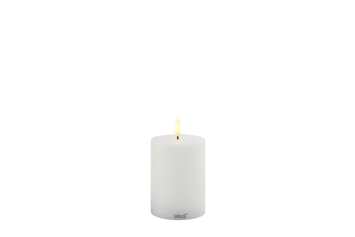Sille Ø7,5 cm rechargeable LED candle