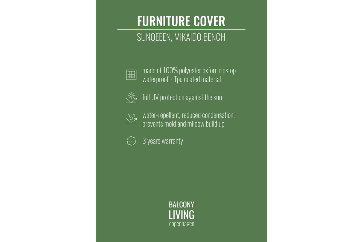 Solid furniture cover 110 x 45 x 87 cm