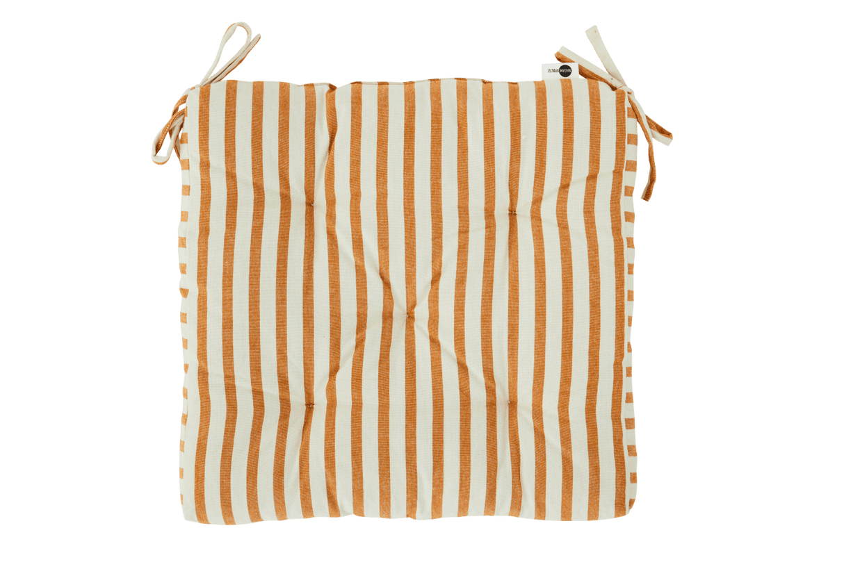 Honey stripe seat cushion 45 x 45 cm