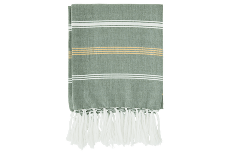 Striped beach towel