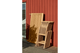 Turin teak chair with armrest